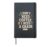 Funny Big Text Student Hardcover Journal, Black