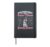Funny Biology Art For Women Girls Biologist Biology Teacher Hardcover Journal, Black