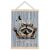 Funny Blue Striped Motivational Raccoon Poster Wall Art Framed 12x16in