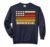 Funny Book Readers Retro Flag Novelty Booksexual Comfort Colors Adult Sweatshirt