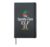 Funny Christmas The Squeaky Clean Elf Janitor Custodian Gift Hardcover Journal, Black