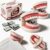 Funny Denture Shaped Stapler – Hilarious Teeth Model Stapler, Novelty Creative Office Supply, Perfect for Office Pranks, Cool Stationery Lovers and Dental Students，2PC