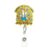 Funny Dilly Goose Nurse Badge Reel, Cute Sweet Gift Retractable Swivel Clip, Country Meme Sorry I’m Late I was Dilly Dallying ID Badge Holder for Uniform Lanyard, Nursing Student Doctor Office Staff