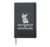 Funny Dragon Lover Gift Easily Distracted By Dragons & Books Hardcover Journal, Black