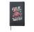 Funny Feeling Festive Christmas Flamingo Merry Xmas Party Hardcover Journal, Black