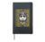 Funny First Grade Teacher Guinea Pig Back to School Student Hardcover Journal, Black