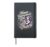 Funny Flute Art For Women Girls Mom Flute Player Flute Lover Hardcover Journal, Black