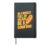 Funny Food Corn Dog Lover State Fair Hardcover Journal, Black