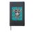Funny Fourth Grade Teacher Cute Cow Back to School Student Hardcover Journal, Black