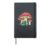 Funny frogs mushroom house knitting frog lover Hardcover Journal, Black