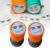 Funny Game Characters Photo-Sensitive Stamp Set 2 PCS，Orange*2