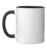 Funny Grammar Owl English Teacher Humor Tee With Whom Joke Ceramic Mug, Black/White, 11oz