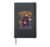 Funny Halloween Black Cat Eat Drink And Be Scary Hardcover Journal, Black