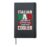 Funny Italian Dad Father Italia Daddy Vintage Gift Hardcover Journal, Black