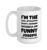 Funny Joseph Name Saying Ceramic Mug, White, 15oz