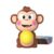 Funny Launching Toys – Interactive Launch Monkey Game with Sound
