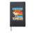 Funny Librarian Awesome Library Technician Dinosaur Bookworm Hardcover Journal, Black
