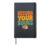Funny Librarian Return Books Library Hardcover Journal, Black