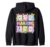 Funny Mahjong Love Playing Chinese Game Mahjong Beaded Tiles Zip Hoodie