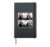Funny Monkey Selfie Shirt Christmas Selfie Xmas Gorilla Meme Hardcover Journal, Black