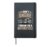 Funny Motorcycle Design For Men Women Motorbike Rider Biker Hardcover Journal, Black