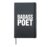 Funny Poetry Art For Men Women Writer Poet Poetry Lover Hardcover Journal, Black