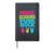 Funny Punk Rock Hardcover Journal, Black