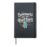 Funny Reading Lover Books Hardcover Journal, Black