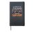 Funny Sixth Grade Cool Raccoon School Hardcover Journal, Black