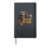 Funny Sixth Grade Cool Raccoon School Hardcover Journal, Black