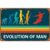 Funny Snowboard Progression Metal Sign Dude Wall Hanging 12×8 Inch