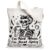 Funny Spicy Attitude Quote Skeleton Graphic Canvas Tote Bag 13×15 Inch