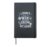 Funny Sports Student Hardcover Journal, Black