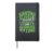 Funny St Patricks Day Saint Patricks day Nurse Lucky Hardcover Journal, Black