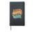 Funny Teacher Retro Vintage Workplace Humor Crystal Clear Hardcover Journal, Black