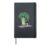 Funny Yoga Broccoli Lover For Girls Women Veggie Lover Humor Hardcover Journal, Black