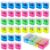 FunooFuno 1000 Pcs Pencil Sharpeners Bulk for Classroom 2 Holes Small Manual Pencil Sharpener with Lid for Colored Pencils Crayons School Office Supplies