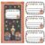 FunooFuno 3 Pcs Composition Book Classroom Decor Bulletin Board Trim 23.62 x 15.75 Inches Retro Classroom Decor for Schools Walls Windows Doors School First Day Porch Sign Decoration
