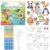 Fun Stickers – 2-in-1 DIY Mosaic Craft Kit Cute Animal Coloring Set for Kid