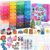 Funtopia 25600pcs Fuse Beads Kit, 32 Colors 5mm Melty Beads for Kids Crafts