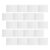 FUOYLOO 100 Sheets White Blank Removable Labels for Storage Bins 6×4 Inch Matte Self-Adhesive Paper Stickers with Versatile Adhesion and Oil Resistant Surface for Home and Office