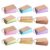 FUOYLOO Colored Index Cards Lightweight Paper Cards with Metal Ring 12pcs for Vocabulary Learning and Boost Attention, for Study Sessions and Home Use