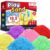 FURWEY Play Sand,13.3lbs 6-Color Sensory Sand,Kids Shaping Sculpting