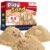 FURWEY Play Sand,6.6lbs Natural Brown Sensory Sand,Kids Shaping Molding
