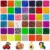 Fuse Beads Kit 22500 pcs, 42 Colors 5mm Melty Beads Set, Individually Wrapped Fuse Beads Refill for DIY Crafts, Keychains, Coasters, Bracelets & 3D Projects