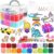 Fuse Beads Kit for Kids-11000 Beads,20 Colors 5mm Fuse Beads Set with Storage Box, Ironing Papers,Pegboards Booklet and Accessories,DIY Art Craft Toys Gifts for Girls & Boys Age 5+ Birthday Christmas