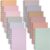 Fuutreo 12 Pcs Spiral Notebook for Work A5 5 x 7 Inch College Ruled Spiral Journal Notebook Kraft Cover Ruled Paper, 12 Color, 60 Sheets, 120 Pages for Office School(Macaron Color, Classic)