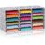 Fuutreo 1 Pc Classroom Construction Paper Storage,Black Blocks