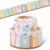 Fuutreo 32.8 ft Pastel Wildflower Bookshelf Bulletin Board Borders Back to School Bulletin Border Office Scalloped Trim for School Fiesta National Wedding Party Decoration