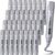 Fuutreo 32 Pcs Jumbo Permanent Markers Bulk Large Chisel Tip Permanent Markers Waterproof Jumbo Pens Quick Drying Office Supplies (Silver)